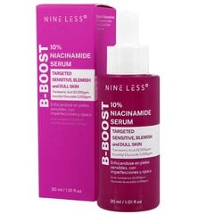 NINE LESS B-Boost 10% Niacinamide Serum 30 ml - Serumas su niacinamidu kaina ir informacija | Veido aliejai, serumai | pigu.lt