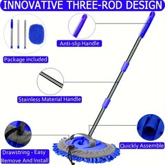 Deal automobilių plovimo šepetys, 1 vnt. kaina ir informacija | Valymo reikmenys ir priedai | pigu.lt