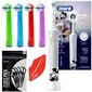 "Oral-B Vitality Pro 103 Disney" dantų šepetėlis + 4x EB-10A Color pakaitiniai antgaliai + nemokamos dovanos цена и информация | Elektriniai dantų šepetėliai | pigu.lt