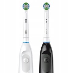 2x "Oral-B Advance DB5 Black + White" akumuliatorinis dantų šepetėlis + preciziškas juodai baltas kaina ir informacija | Elektriniai dantų šepetėliai | pigu.lt