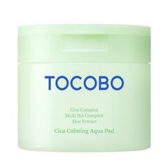 TOCOBO CICA CALMING AQUA PAD 60EA - Raminantys ir drėkinantys veido įklotai kaina ir informacija | Veido aliejai, serumai | pigu.lt