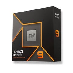 AMD Ryzen 9 9900X procesorius 4,4 GHz 76 MB L2 & L3 Dėžė kaina ir informacija | Kompiuterių aušinimo ir kiti priedai | pigu.lt