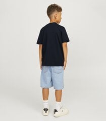 Jack & Jones vaikiški marškinėliai 12152730*07, tamsiai mėlyna 5715603767322 kaina ir informacija | Marškinėliai moterims | pigu.lt