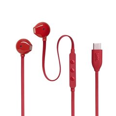 JBL Tune 305C Red kaina ir informacija | Ausinės | pigu.lt