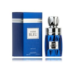 Rave Ambre Bleu Eau de Parfum для мужчин 100 мл цена и информация | Мужские духи | pigu.lt