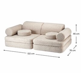 WIGIWAMA sofa BISCUIT цена и информация | Комплекты для детской комнаты | pigu.lt