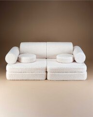 WIGIWAMA sofa CREAM WHITE цена и информация | Комплекты для детской комнаты | pigu.lt