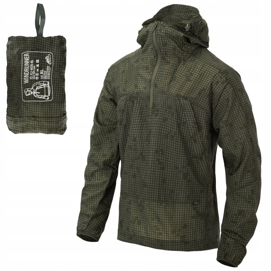 Vyriška žieminė striukė, Helikon-Tex, WINDRUNNER WINDSHIRT, Desert Night kaina ir informacija | Vyriškos striukės | pigu.lt