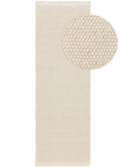 Wool Runner Rocco White 70x200 cm kaina ir informacija | Kilimai | pigu.lt