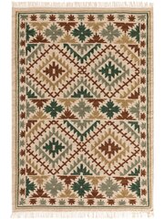 Rankomis austi Kilim Zohra Green 70x140 cm kaina ir informacija | Kilimai | pigu.lt