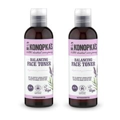 Drėkinantis ir balansą atkuriantis tonikas veidui Dr. Konopka's, 2 x 200 ml цена и информация | Средства для очищения лица | pigu.lt