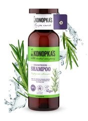 Stiprinantis plaukus šampūnas Dr. Konopka's, 2 x 500 ml цена и информация | Шампуни | pigu.lt