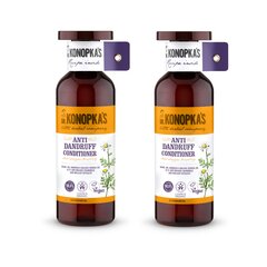 Kondicionierius nuo pleiskanų Dr. Konopka's, 2 x 500 ml kaina ir informacija | Balzamai, kondicionieriai | pigu.lt