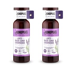 Kondicionierius nuo plaukų slinkimo Dr. Konopka's, 2 x 500 ml kaina ir informacija | Balzamai, kondicionieriai | pigu.lt