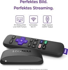 "Roku Express 4K" | HD/4K/HDR srautinės medijos grotuvas kaina ir informacija | Multimedijos grotuvai | pigu.lt