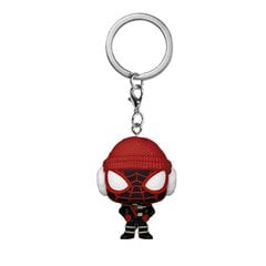 Funko POP! "Marvel Spider-Man" Mileso Moraleso figūrėlė su raktų pakabuku kaina ir informacija | Žaidėjų atributika | pigu.lt