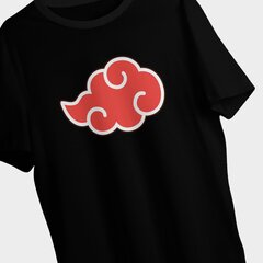 Мужская футболка Naruto Akatsuki Cloud Symbol Essence Ninja Manga Anime T-Shirt S цена и информация | Мужские футболки | pigu.lt