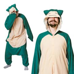 Пижама Onesie Kigurumi Pokemon Snorlax Disguise S: 145 - 155 см цена и информация | Женские пижамы, ночнушки | pigu.lt