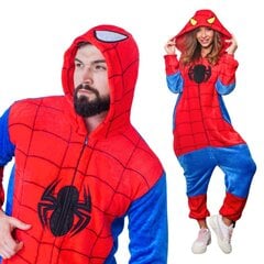 Onesie Kigurumi pižama Žmogus-voras persirengėlis kostiumas kaina ir informacija | Naktiniai, pižamos moterims | pigu.lt