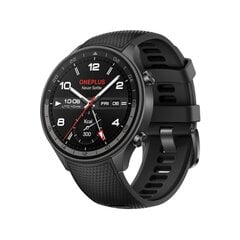 OnePlus Watch 2R 3,63 cm (1.43") AMOLED Skaitmeninis 466 x 466 pikseliai Lietimui jautrus ekranas, Pilka, Wi-Fi GPS (palydovinis) цена и информация | Смарт-часы (smartwatch) | pigu.lt