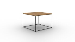 Кофейный столик ADRK Furniture Roni, коричневый/черный цена и информация | Журнальные столики | pigu.lt