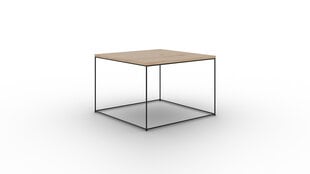 Кофейный столик ADRK Furniture Roni, коричневый/черный цена и информация | Журнальные столики | pigu.lt