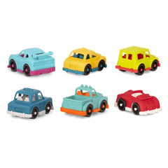 Mini mašinėlių rinkinys B. Toys, 6 vnt. kaina ir informacija | Žaislai berniukams | pigu.lt