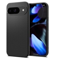 SPIGEN LIQUID AIR GOOGLE PIXEL 9 | 9 PRO MATINĖS JUODOS SPALVOS kaina ir informacija | Telefono dėklai | pigu.lt