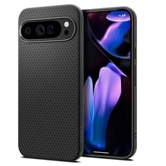 SPIGEN LIQUID AIR GOOGLE PIXEL 9 PRO XL MATINĖS JUODOS SPALVOS kaina ir informacija | Telefono dėklai | pigu.lt