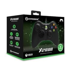 Проводной контроллер Hyperkin Xenon, официально лицензированная реплика Xbox 360, черный цена и информация | Джойстики | pigu.lt