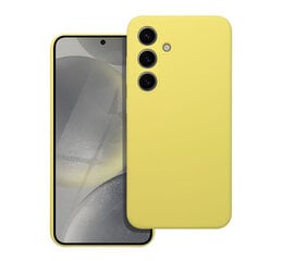 2 mm "Samsung Galaxy A05S" silikoninis galinis dangtelis, geltonas kaina ir informacija | Telefono dėklai | pigu.lt