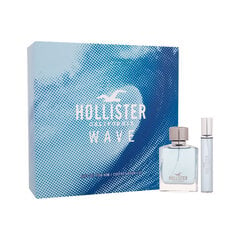 Tualetinio vandens rinkinys Hollister Wave EDT vyrams: tualetinis vanduo 50 ml + mini tualetinis vanduo 15 ml kaina ir informacija | Kvepalai vyrams | pigu.lt