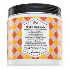 "Davines The Wake Up Circle" stiprinamoji kaukė įtemptiems ir jautriems plaukams 750 ml kaina ir informacija | Priemonės plaukų stiprinimui | pigu.lt