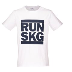 Unisex Marškinėliai SK Gaming Run SKG, Balta, 3XL kaina ir informacija | Vyriški marškinėliai | pigu.lt