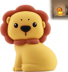 Силиконовый ночник Sylanda Lion USB цена и информация | Детские светильники | pigu.lt