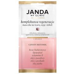 JANDA - My Clinic Complex naktinė regeneracinė kaukė RETINOL, 8ml kaina ir informacija | Veido aliejai, serumai | pigu.lt