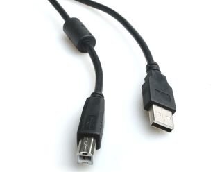 Gembird AM-BM, USB 2.0, 3m kaina ir informacija | Kabeliai ir laidai | pigu.lt