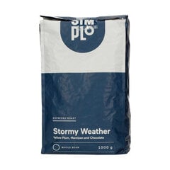 SIMPLo Stormy Weather kilmės šalis, 1kg kaina ir informacija | Kava, kakava | pigu.lt