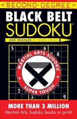 Second-Degree Black Belt Sudoku® kaina ir informacija | Knygos apie sveiką gyvenseną ir mitybą | pigu.lt