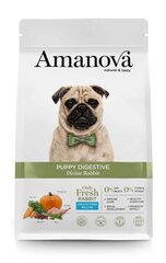 Amanova Puppy Digestive Divine Rabbit jauniems šuniukams su triušiena, 2 kg kaina ir informacija | Sausas maistas šunims | pigu.lt