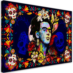 Paveikslas Ant Drobės, Los Muertos Frida Kahlo kaina ir informacija | Reprodukcijos, paveikslai | pigu.lt