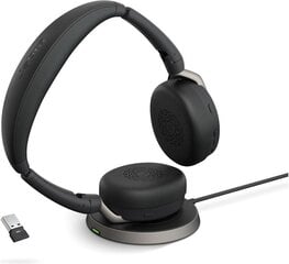 Ausinės Jabra Evolve2 65 Flex UC Stereo USB-A kaina ir informacija | Išmanioji technika ir priedai | pigu.lt