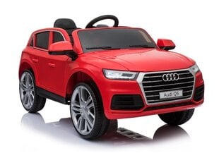 Prekė su pažeista pakuote.Vienvietis elektromobilis Audi Q5, raudonas kaina ir informacija | Žaislai vaikams su pažeista pakuote | pigu.lt