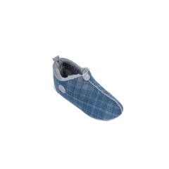 Šlepetės vyrams Vanuba OXFORD TARTAN, mėlynas trafaretas цена и информация | Мужские шлепанцы, босоножки | pigu.lt