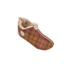 Šlepetės moterims Vanuba OXFORD TARTAN, raudonas trafaretas цена и информация | Женские тапочки | pigu.lt