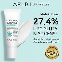 Крем для кожи вокруг глаз с глутатионом и ниацинамидом APLB Glutathione Niacinamide Eye Cream (20 мл), Корея цена и информация | Сыворотки, кремы для век | pigu.lt