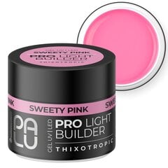 PALU PRO LIGHT BUILDER GEL SWEETY PINK 45 g цена и информация | Лаки, укрепители для ногтей | pigu.lt