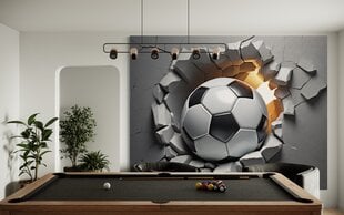 Fototapetai, Futbolo kamuolys 3D цена и информация | Фотообои | pigu.lt