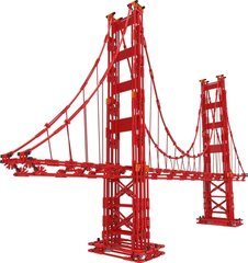 Tilto konstrukcijų rinkinys K'NEX Golden Gate, 1536 d. kaina ir informacija | Konstruktoriai ir kaladėlės | pigu.lt