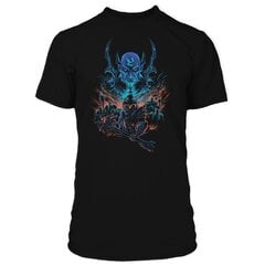 Vyriški Marškinėliai Premium Jinx World of Warcraft Shadowlands, Juodi 2XL kaina ir informacija | Vyriški marškinėliai | pigu.lt